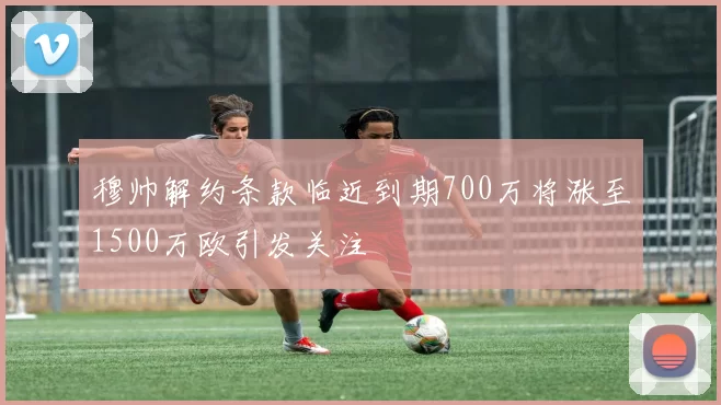 穆帅解约条款临近到期700万将涨至1500万欧引发关注